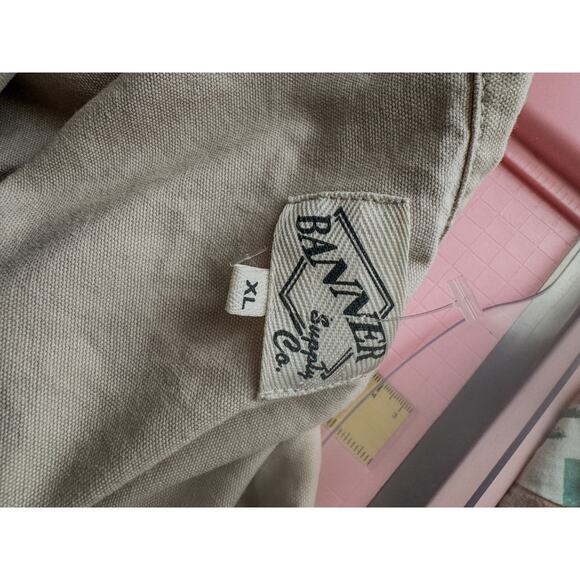 Vintage Banner Supply Co Mens The Broadmoor Colorado Pullover Coat Jacket XL - Picture 7 of 8